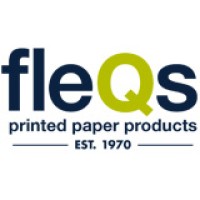 fleQs Promotional Paper Products Logo