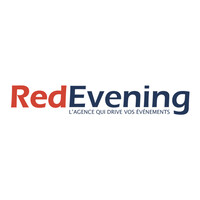 RED EVENING Logo