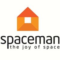 SPACEMAN - space saving design Logo