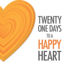 Twenty One Days to a Happy Heart Logo