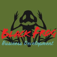 Black Frog Business Development Logo