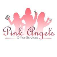 Pink Angels Office Services Logo