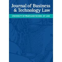 Journal of Business and Technology Law Logo