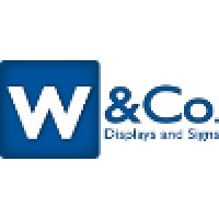 W&Co Displays and Signs Logo