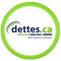 Dettes.ca / Groupe Leblanc Syndic Logo