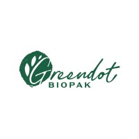 GreenDot Biopak - Compostable SUP | Bags | Films | Cutlery | Containers - 100% Compostable Granules Logo