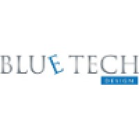 Blue Tech Design Logo