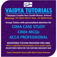 Vaidya Tutorials - ACCA CIMA Classes - Professional Accountancy classes Pune India Logo