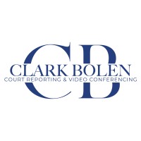 Clark Bolen Inc. Court Reporting & VideoConference Logo