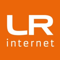 LR Internet is Mobile Logo