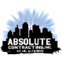 Absolute Contracting, Inc. - Garage Division / Roofing Division Logo