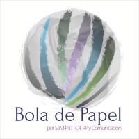 Bola de Papel, por Semántica RP y Com Logo