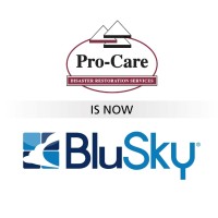 Pro-Care Inc. A division of BluSky Logo