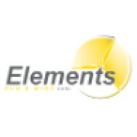 Elements Sun and Wind Logo