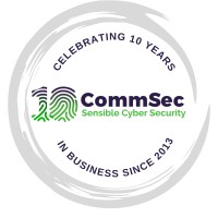 CommSec - Sensible Cyber Security Logo