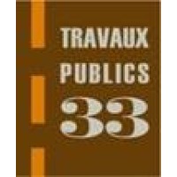 TRAVAUX PUBLICS 33 Logo