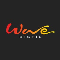 Wave Distil (Distillery) Logo