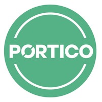 Portico: Logistics & Cargo Terminal Logo