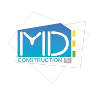 MD CONSTRUCTION Logo