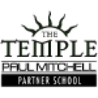 THE TEMPLE: A Paul Mitchell Partner School Logo