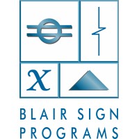 BLAIR SIGN PROGRAMS Logo