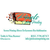 Pixels Custom Printing, LLC Logo