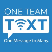 ONE TEAM TEXT Logo