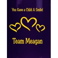 Sharing Smiles - Team Meagan Logo