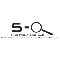 5-0 Investigations, LLC- New Jersey Investigations & Detectives Logo