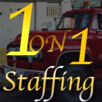 1 on 1 Staffing Logo