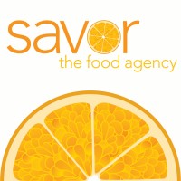 Savor - the food agency Logo