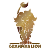 Grammar Lion®: Online Courses in American English Grammar Logo
