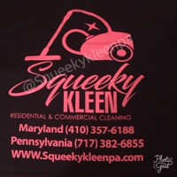 Squeeky Kleen Residential & Commercial Cleaning Logo