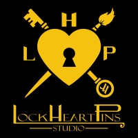 Lock Heart Pins Studio Logo
