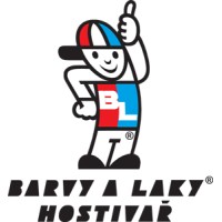 BARVY A LAKY HOSTIVAŘ a. s. Logo
