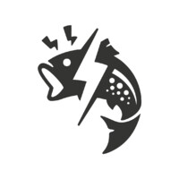 Leons Electric Trout Logo