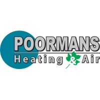 Poormans Heating and Air Conditioning Logo