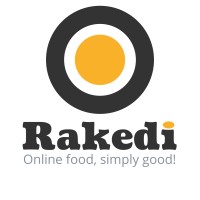 Rakedi online food, simply good Logo