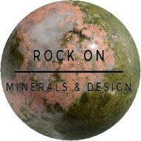 Rock On Minerals and Design Logo