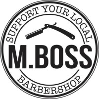 M.Boss Barber and Salon Logo