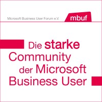 Microsoft Business User Forum e.V. (mbuf) Logo