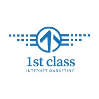 1st Class Internet Marketing Logo