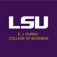 LSU E. J. Ourso College of Business Logo