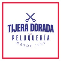 Tijera Dorada Peluquería Logo