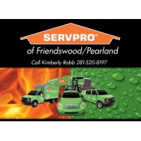 SERVPRO® of Friendswood/Pearland, South Pasadena, Fresno, & Stafford/Missouri City North Logo