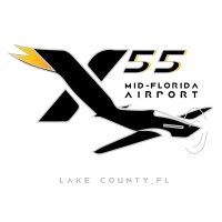 Mid-Florida Airport (FAA: X55) Logo