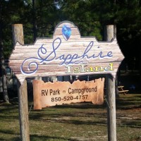 Sapphire Island Camping & RV Resort Logo