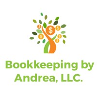 Bookkeeping by Andrea, LLC. Logo