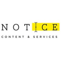 NOTICE Content And Services Logo