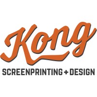 Kong Screenprinting and Design Logo